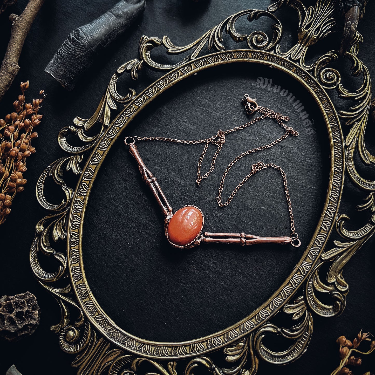 Red Jasper Macabre Embrace