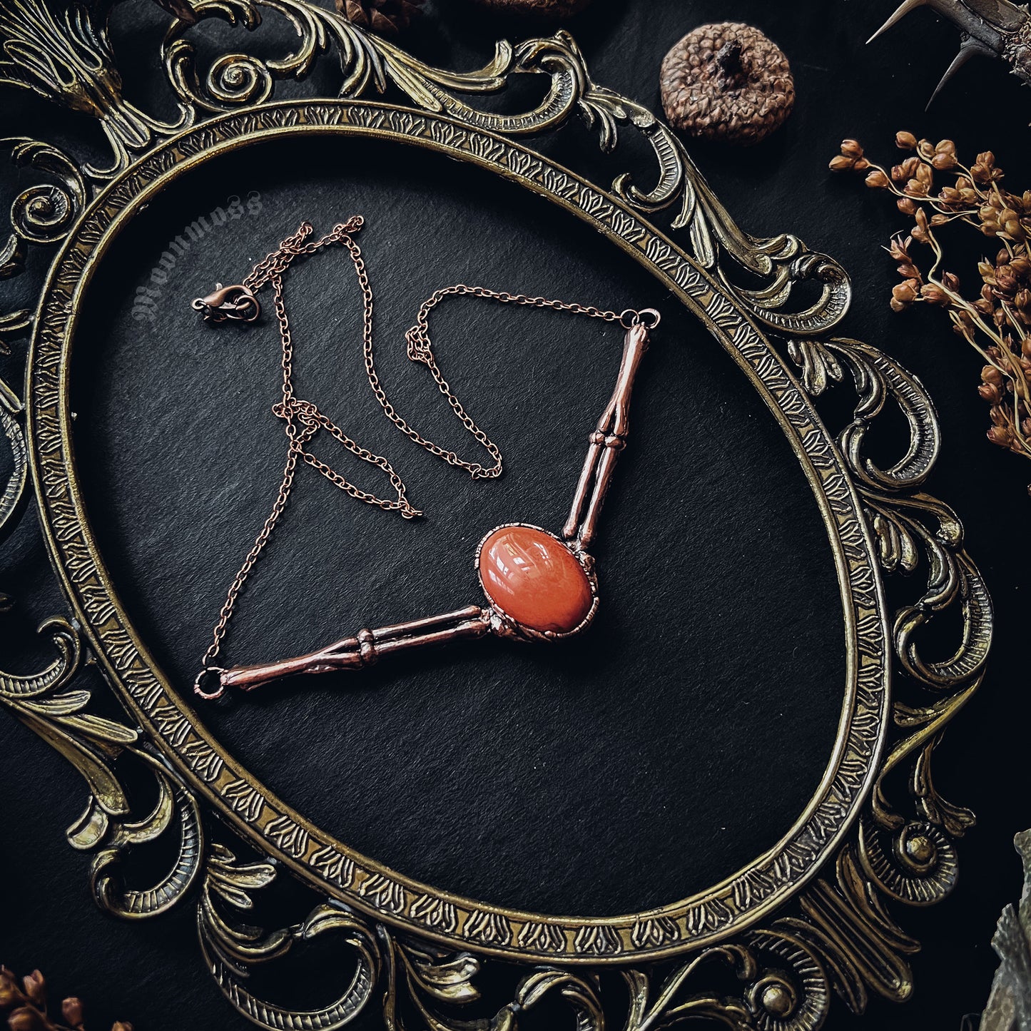 Red Jasper Macabre Embrace