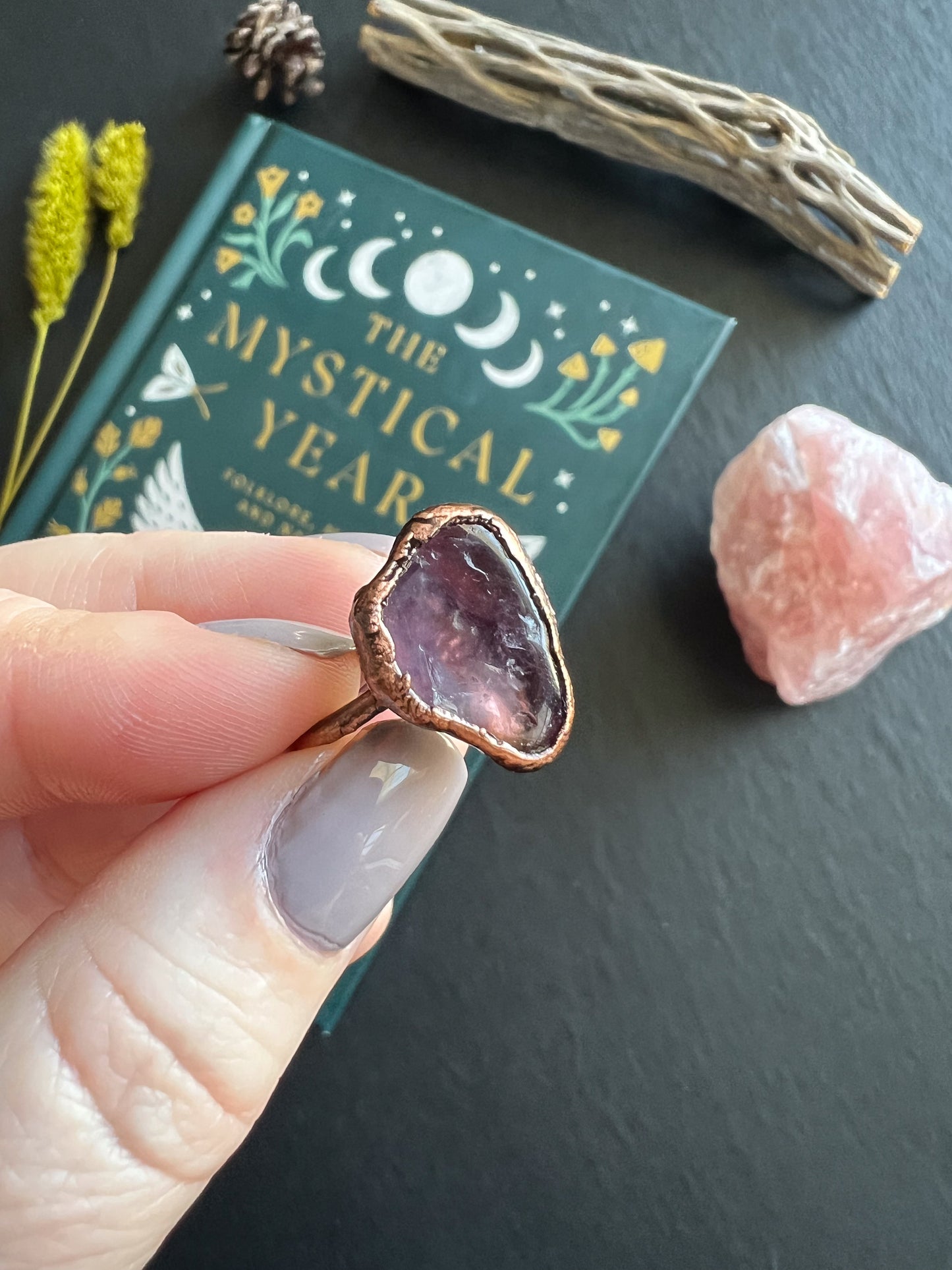 Amethyst Ring Size 9.5