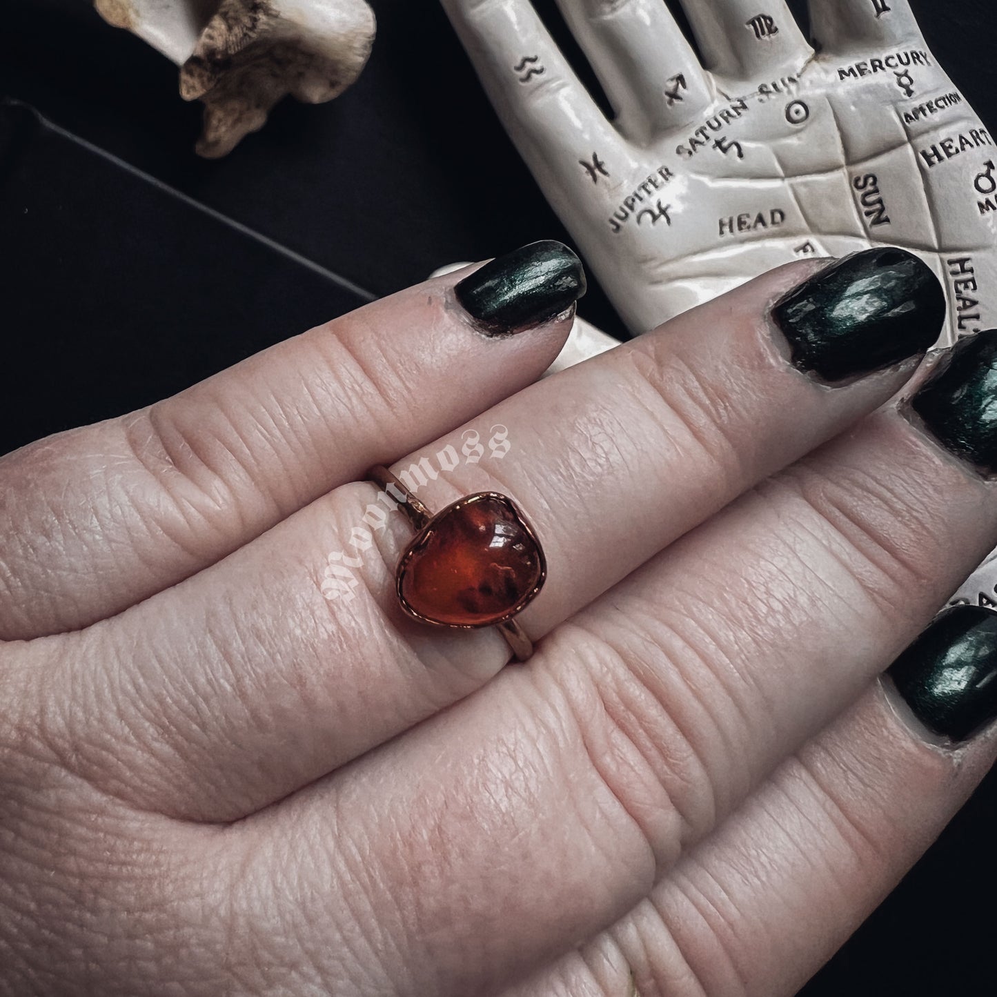 Carnelian Ring Size 6.5