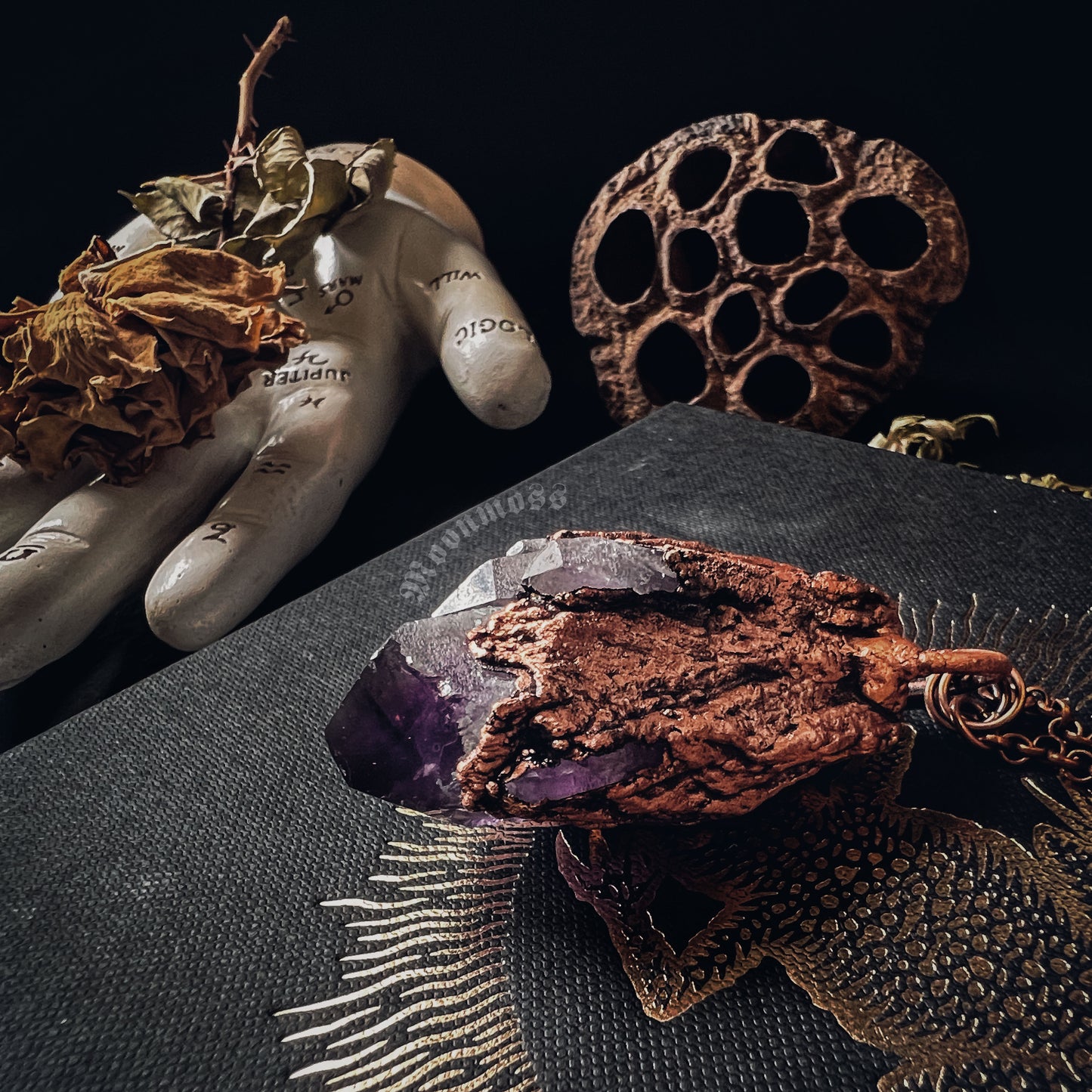 Chunky Amethyst Pendant