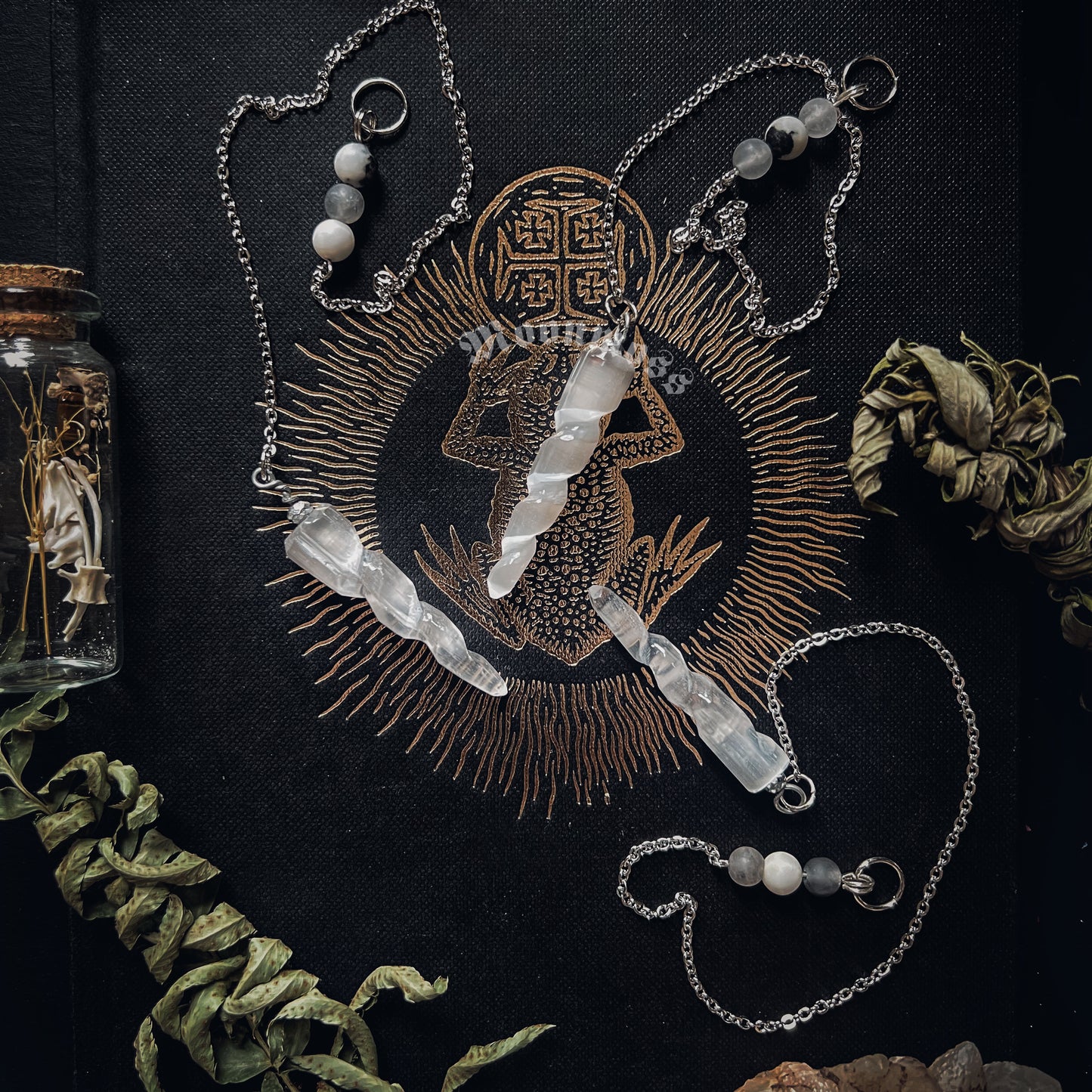 Selenite Pendulum