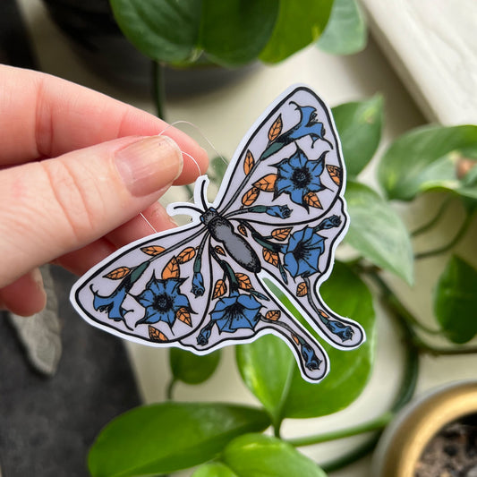 Datura Moth Sticker