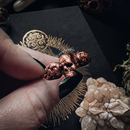 Winged Skull Ring