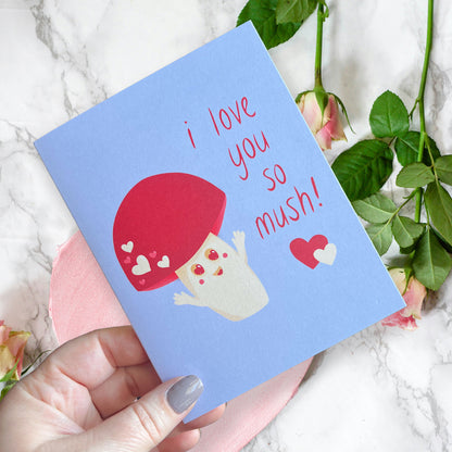 Mushroom Love Card
